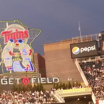 Target Field - Neat old signage in center field - Stadiums & Arenas Near Me - Minneapolis, Minnesota Target Field - Neat old signage in center field - Stadiums & Arenas Near Me - Minneapolis, Minnesota