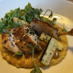 Ägidihof - Chicken with pumpkin risotto