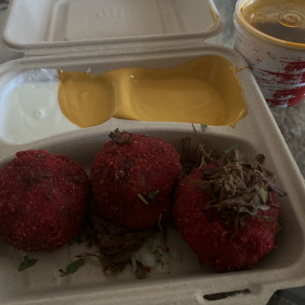 Fatima’s Grill - Hot Cheetos Balls - Mediterranean Near Me - Long Beach, California