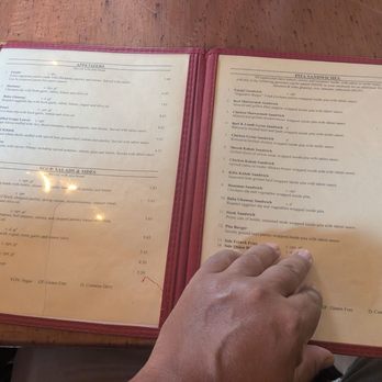 Jerusalem Restaurant - Menu interior - Middle Eastern Near Me - Denver, Colorado