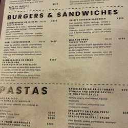 Mezcla - Menu