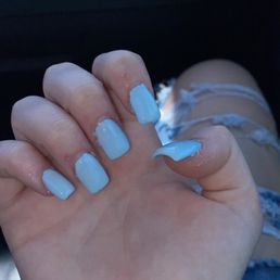 Messy nails Messy nails