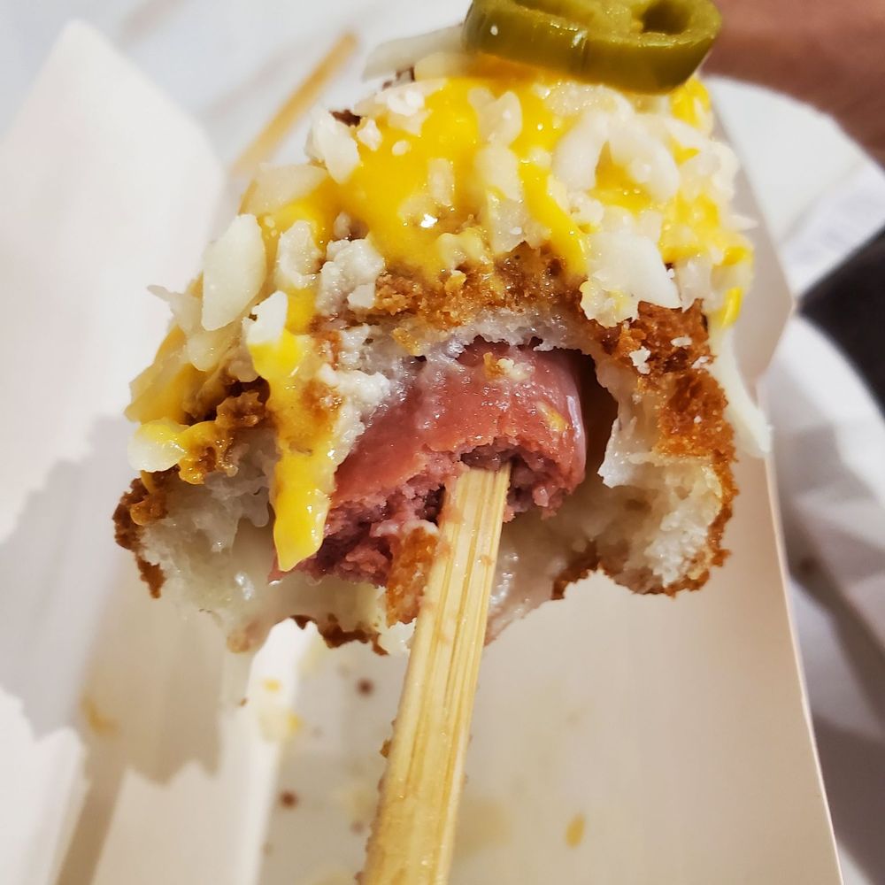 Myungrang Hotdog - Monster double hotdog - Korean Near Me - Dublin, California Myungrang Hotdog - Monster double hotdog - Korean Near Me - Dublin, California