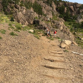 Mount Ellinor - A little half way. These are the steps you'll be taking. Very loose dirty/gravel - Hiking Near Me