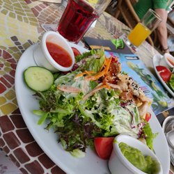 Merlin - Chicken-salad with House-Dressing