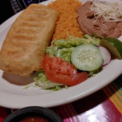 Hacienda Los Gutierrez - Chimmichunga dinner
