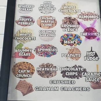 CREAM - Sign/menu - Ice Cream & Frozen Yogurt Near Me - San Jose, California CREAM - Sign/menu - Ice Cream & Frozen Yogurt Near Me - San Jose, California