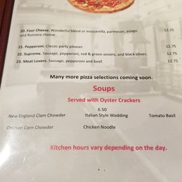 Menu 2022 Menu 2022