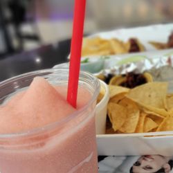 Bigotes Street Tacos - Strawberry margarita