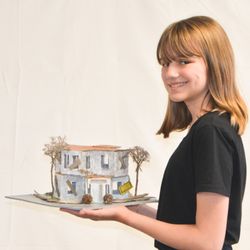 DesignX - Architecture Inspired by San Francisco -- model designed and made at DesignX Architecture Summer Camp, Los Altos