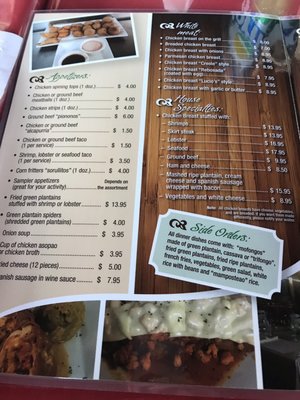 Menu photo 4 Lucio's Cidra, PR