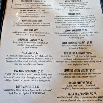 Bingg's Farmstead Restaurant - Drink menu - New American Near Me - Whitewater, Wisconsin Bingg's Farmstead Restaurant - Drink menu - New American Near Me - Whitewater, Wisconsin