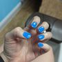 Photo of Blue-Crystal Nails