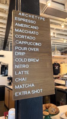 Menu photo 1 Archetype Coffee Omaha, NE