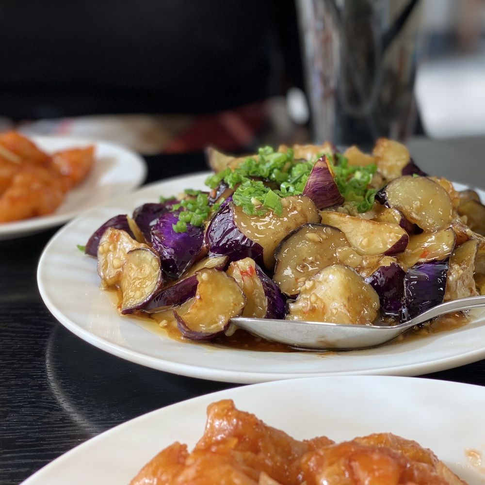 Jiayuan Dumpling House - Thank you for making Eggplant and the Sweet and Sour pork so good my husband and I love these two plates together!!!!! - Szechuan Near Me - Redondo Beach, California Jiayuan Dumpling House - Thank you for making Eggplant and the Sweet and Sour pork so good my husband and I love these two plates together!!!!! - Szechuan Near Me - Redondo Beach, California