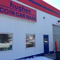 Hughes Car Wash - Store front, actually exit as you enter from the rear