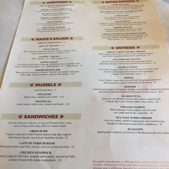 Anjou Restaurant - Dinner menu - French Near Me - Ridgeland, Mississippi Anjou Restaurant - Dinner menu - French Near Me - Ridgeland, Mississippi