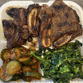 Umma's K-BBQ - 3/19/25 (wed): Mini Galbi Short Ribs + Spicy Cucumbers + Korean Broccoli. Yums!! - Korean Near Me - Lake Forest, California Umma's K-BBQ - 3/19/25 (wed): Mini Galbi Short Ribs + Spicy Cucumbers + Korean Broccoli. Yums!! - Korean Near Me - Lake Forest, California