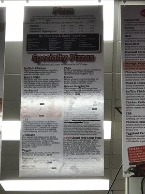 Menu photo 1 Uncle Rico's Pizza Schenectady, NY Menu photo 1 Uncle Rico's Pizza Schenectady, NY