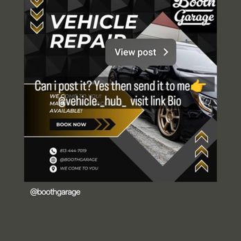 Booth Garage - Auto Repair Near Me Booth Garage - Auto Repair Near Me