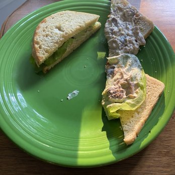 Big Mikes BBQ - $9 Smoked Chicken Salad Sandwich - Southern Near Me - Cary, North Carolina