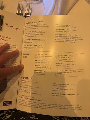 Menu photo 4 Ruth's Chris Steak House Indianapolis, IN Menu photo 4 Ruth's Chris Steak House Indianapolis, IN