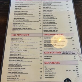The Diplomat Junior - Menu - Mediterranean Near Me - Glendora, California