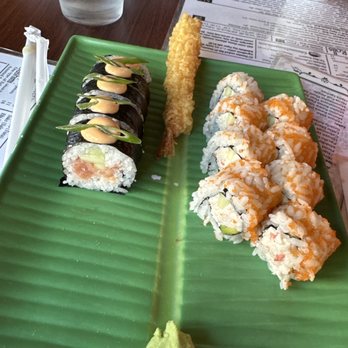 Edamame - An American Sushi Bar - California Roll Spicy Smoked Salmon Roll - Sushi Bars Near Me - Ardmore, Oklahoma Edamame - An American Sushi Bar - California Roll Spicy Smoked Salmon Roll - Sushi Bars Near Me - Ardmore, Oklahoma