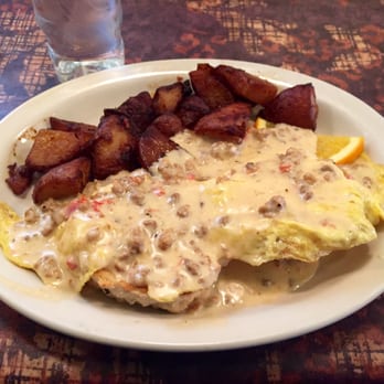 Betty's - Sausage with gravy and biscuits meal - New American Near Me - Buffalo, New York
