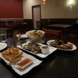 Real Thai Kitchen - Pad 66. Phad See Ew 8. Crab Rangoon 19. Trout In the Jungle Kao Soi