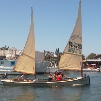 Whisper Sailing - Sailing in past the commercial docks - Boating Near Me - Cortez, Florida Whisper Sailing - Sailing in past the commercial docks - Boating Near Me - Cortez, Florida