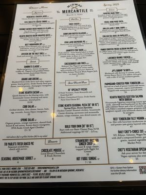 Menu photo 4 Midway Mercantile Midway, UT