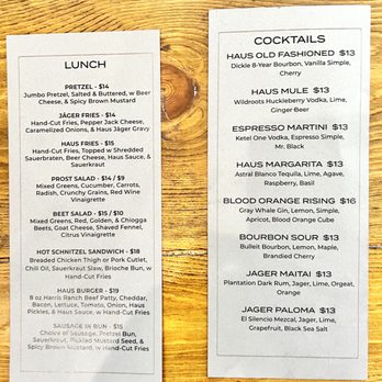 Prost Beer Hall - Lunch & cocktail menus - Cocktail Bars Near Me - Elk Grove, California Prost Beer Hall - Lunch & cocktail menus - Cocktail Bars Near Me - Elk Grove, California