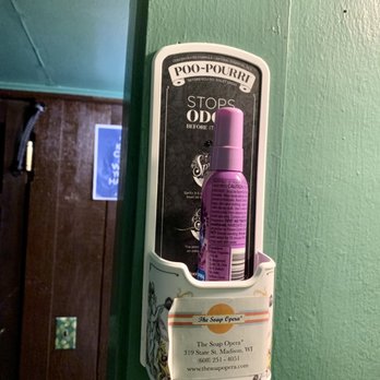 Mackesey's Irish Pub - Gotta love a bathroom with poop-pourri - Pubs Near Me - Madison, Wisconsin