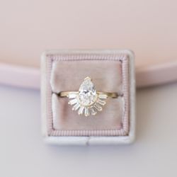 Mineralogy - A custom made diamond cluster ring. Visit our website to see more of our custom work and to read through our custom guide.