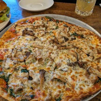The Dearborn - Mushroom pizza - very gpod - New American Near Me - Chicago, Illinois The Dearborn - Mushroom pizza - very gpod - New American Near Me - Chicago, Illinois