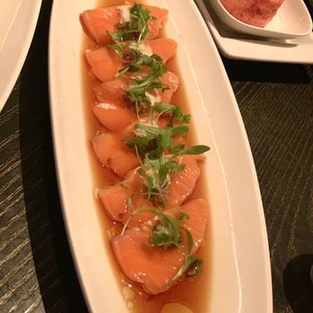 Nobu Washington D.C - King salmon with sweet onion - Japanese Near Me - Washington Dc, District of Columbia Nobu Washington D.C - King salmon with sweet onion - Japanese Near Me - Washington Dc, District of Columbia