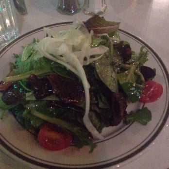 Elysian Cafe - Salad was nice and refreshing, I liked the dressing - New American Near Me - Hoboken, New Jersey