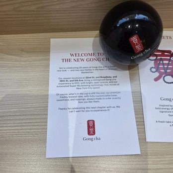 Gong Cha - Opening flyers - Bubble Tea Near Me - New York, New York Gong Cha - Opening flyers - Bubble Tea Near Me - New York, New York