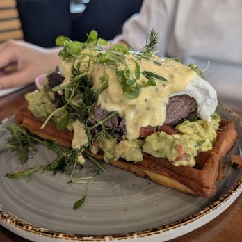 The Corner - Short rib benedict - Breakfast & Brunch Near Me - Glendale, California