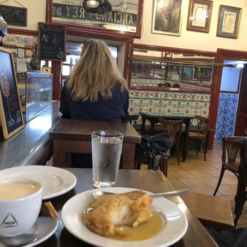 La Casa de las Torrijas - café manchado and Torrija de leche were excellent - Spanish Near Me - Madrid, M La Casa de las Torrijas - café manchado and Torrija de leche were excellent - Spanish Near Me - Madrid, M