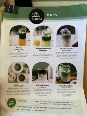 Menu photo 7 Daily Whisk Matcha Honolulu, HI Menu photo 7 Daily Whisk Matcha Honolulu, HI