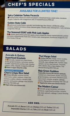 Menu photo 3 Mendocino Farms Austin, TX