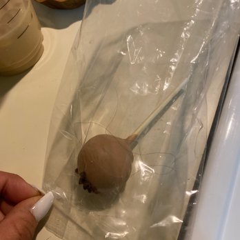 Starbucks - That's a hair inside the bag. - Coffee & Tea Near Me - Rancho Cucamonga, California