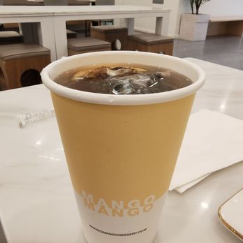 Mango Mango Dessert - Hot Fruity Oolong Tea - Ice Cream & Frozen Yogurt Near Me - Bayside, New York