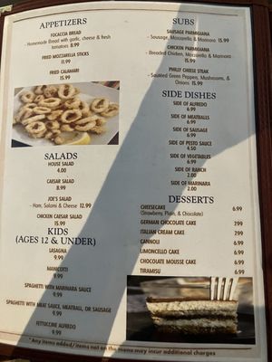Menu photo 3 Giuseppe's Italian Grill Seguin, TX Menu photo 3 Giuseppe's Italian Grill Seguin, TX