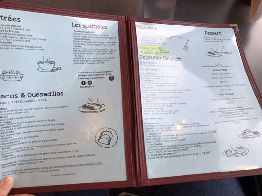 Menu photo 1 Tacos Frida Montreal, QC