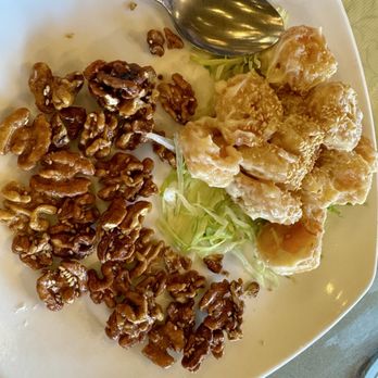 HL Peninsula Pearl - Honey walnuts and prawns - Dim Sum Near Me - Burlingame, California HL Peninsula Pearl - Honey walnuts and prawns - Dim Sum Near Me - Burlingame, California