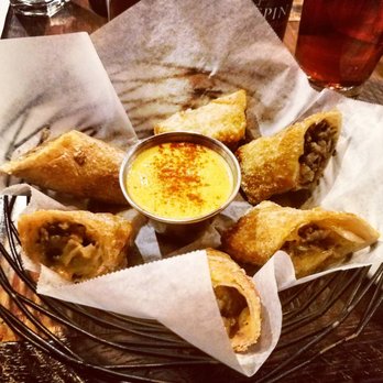 Rhodeside Grill - Steak & cheese eggs rolls yummy! - American Near Me - Arlington, Virginia Rhodeside Grill - Steak & cheese eggs rolls yummy! - American Near Me - Arlington, Virginia