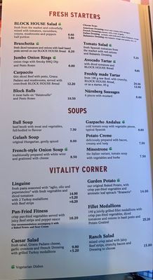 Menu photo 4 Block House Palma de Mallorca, PM